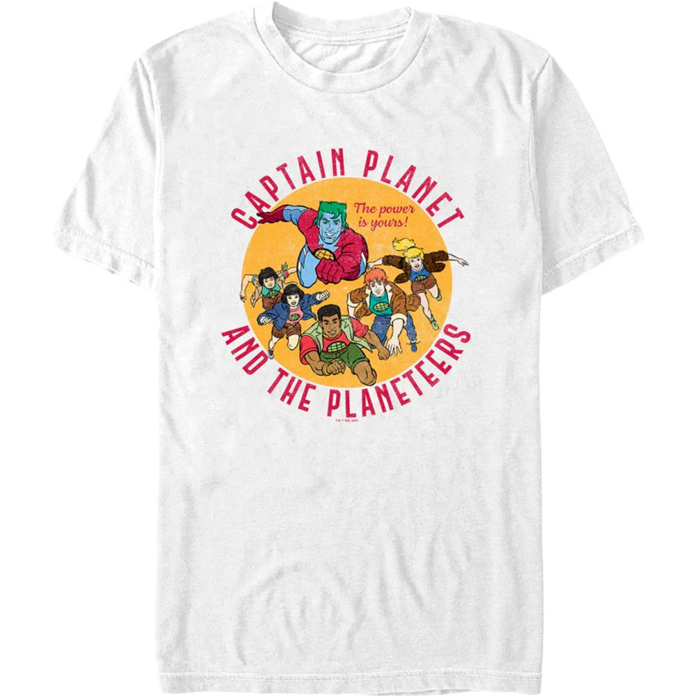 The Power Is Yours Captain Planet Tshirt